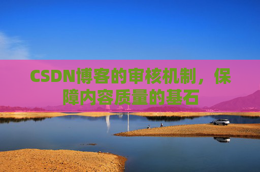 CSDN博客的审核机制，保障内容质量的基石